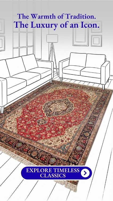 rugs persian hand knotted